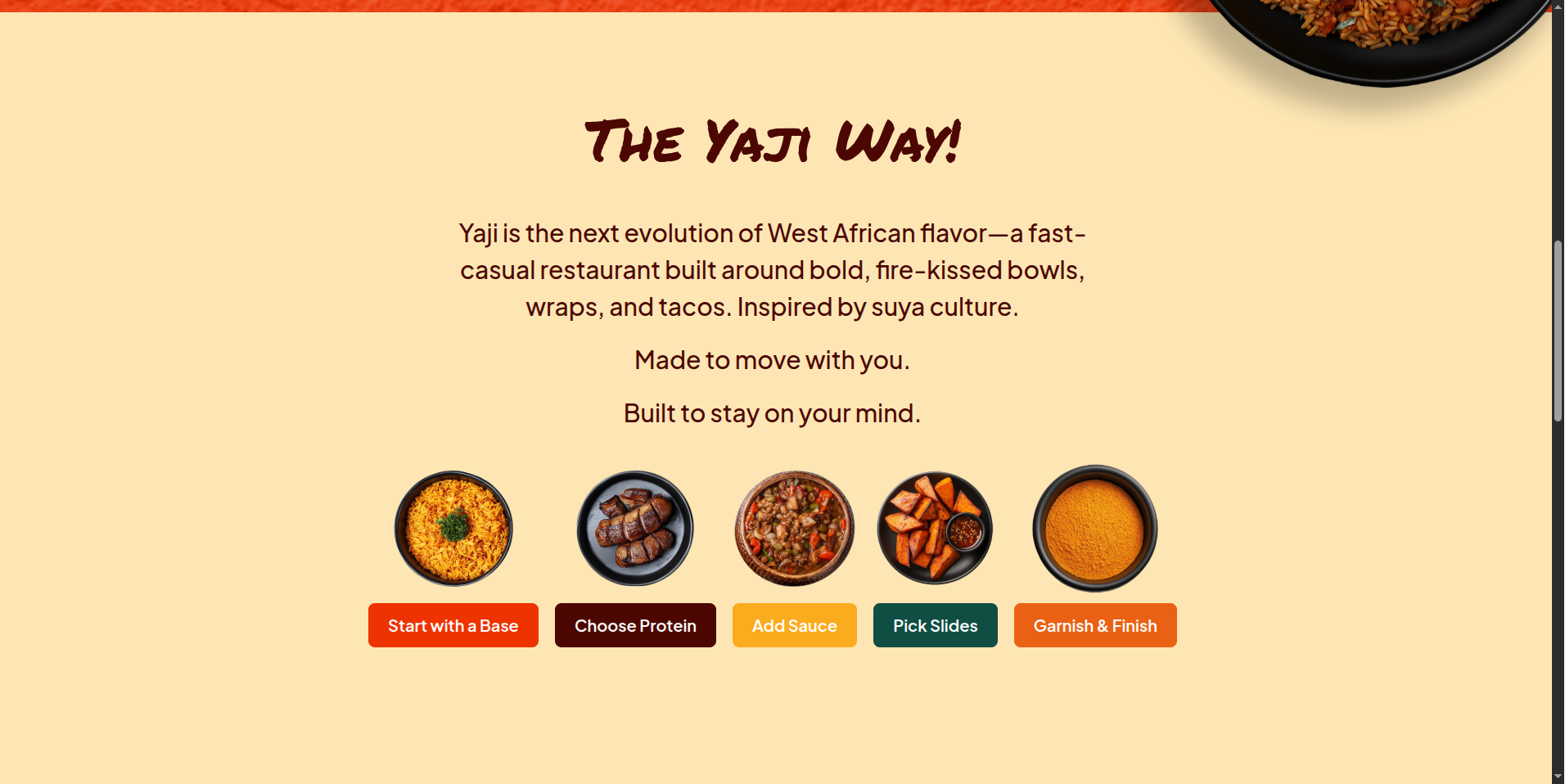 YajiEats Mockup
